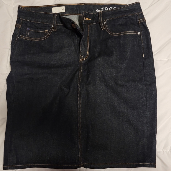 GAP Dresses & Skirts - GAP Denim Pencil Skirt sz 30 (10)
